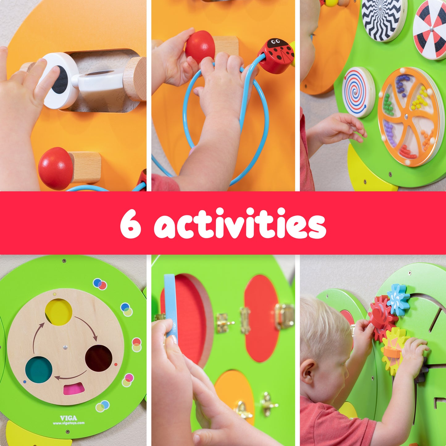 Caterpillar Activity Wall Panels