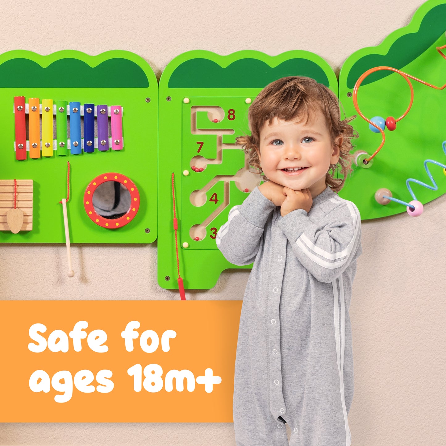 Crocodile Activity Wall Panels