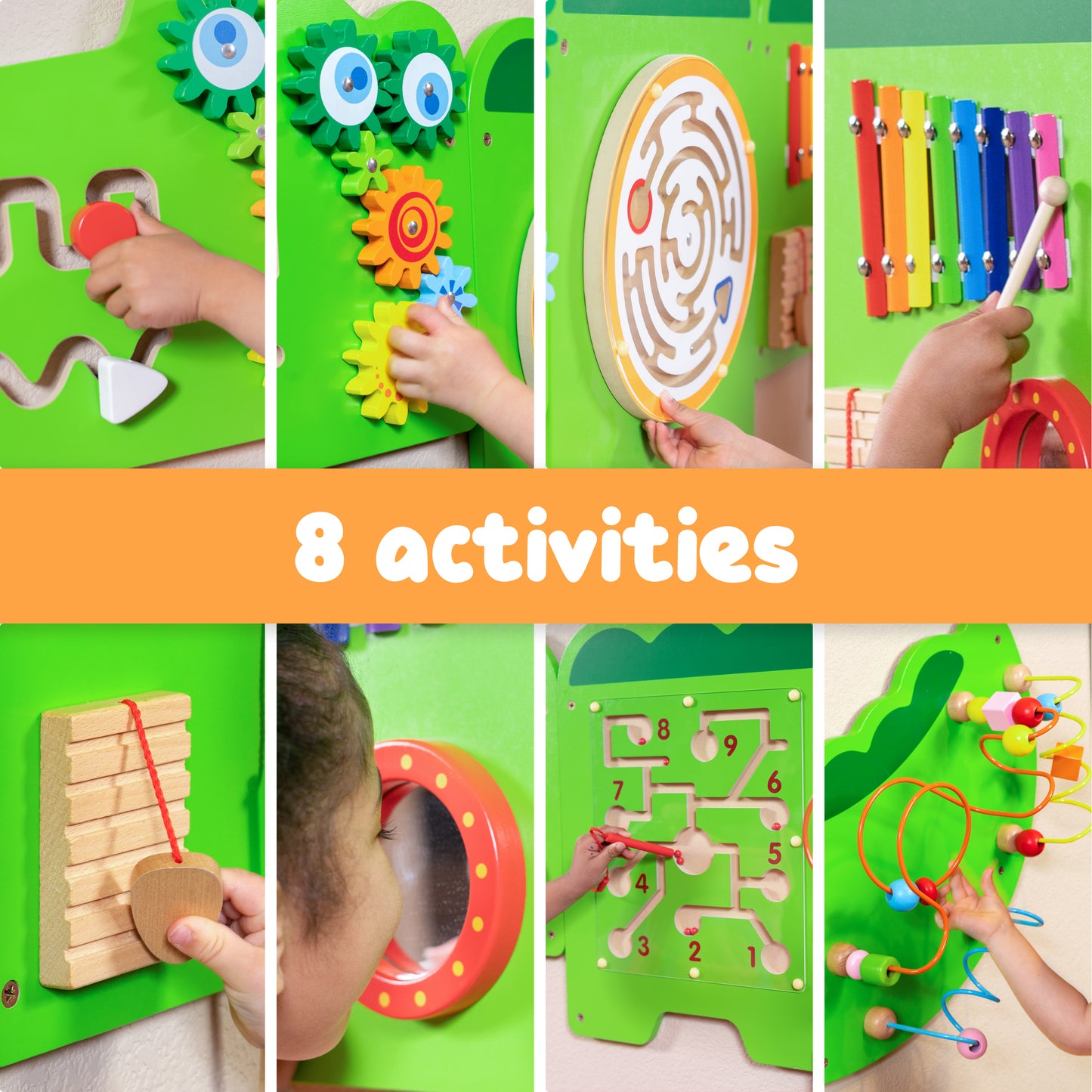 Crocodile Activity Wall Panels