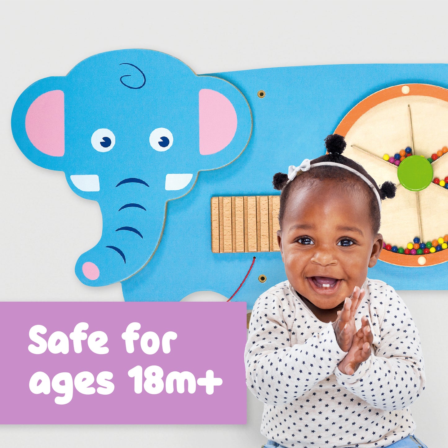 Elephant Activity Wall Panel