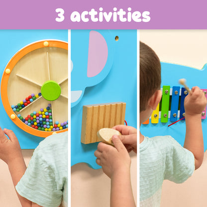 Elephant Activity Wall Panel
