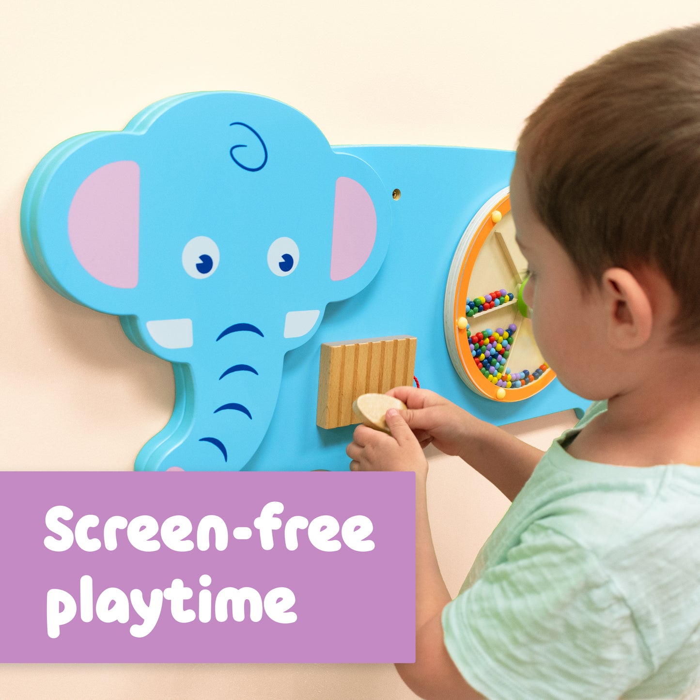 Elephant Activity Wall Panel