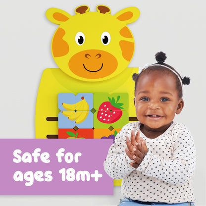 Giraffe Activity Wall Panel