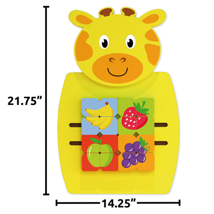 Giraffe Activity Wall Panel