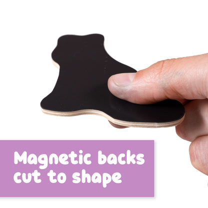 Wooden Magnets - Animals