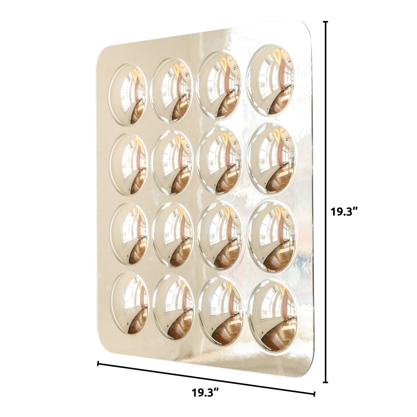 Sensory Wall Toddler Mirror - Large - 16 Bubbles