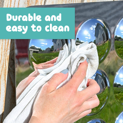 Sensory Wall Toddler Mirror - Large - 16 Bubbles