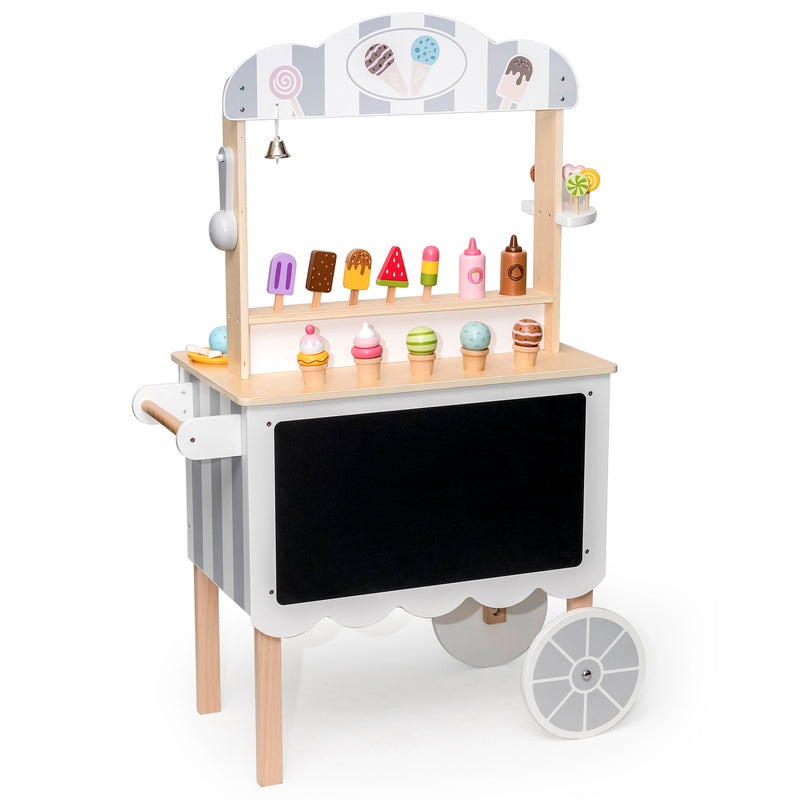 Ice Cream Cart Wooden Playset