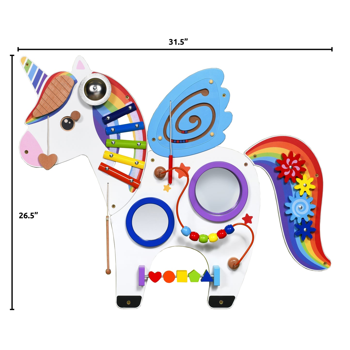 Unicorn Activity Wall Panel