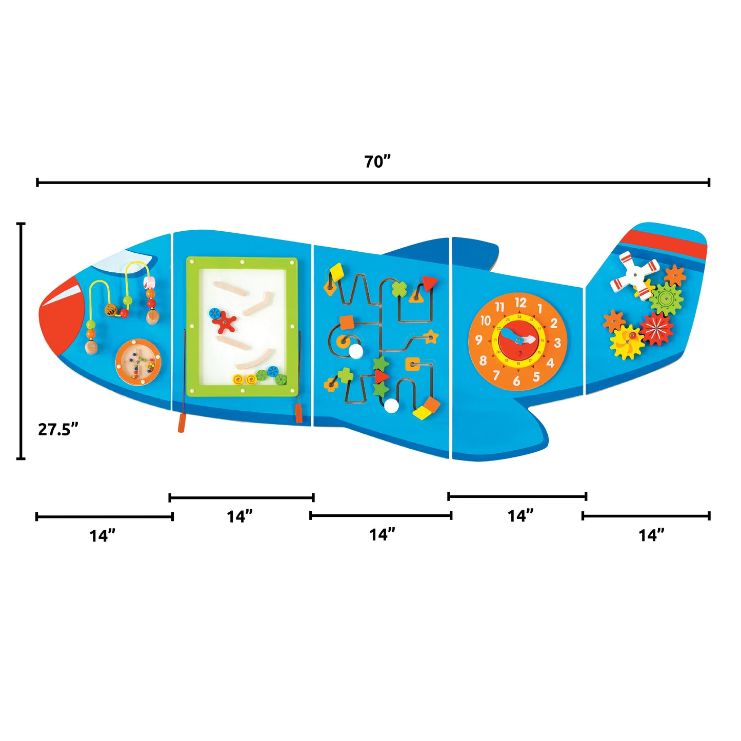 Airplane Activity Wall Panels