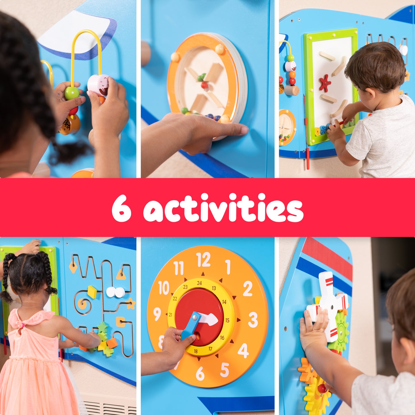 Airplane Activity Wall Panels