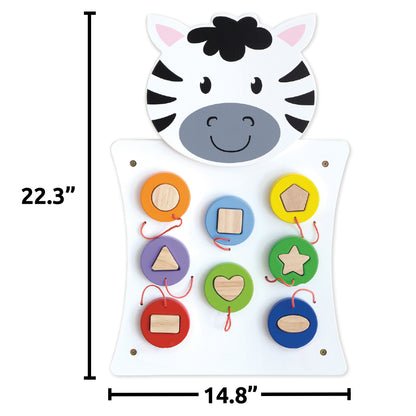 Zebra Activity Wall Panel