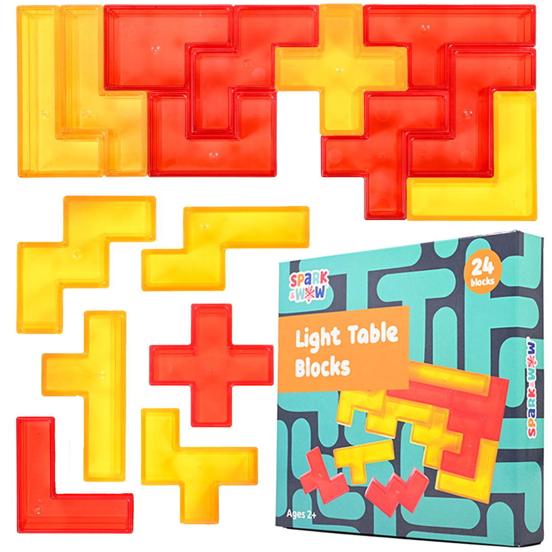 Light Table Blocks - Set of 24