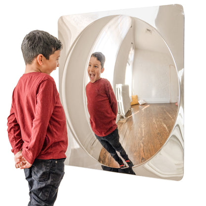 Sensory Wall Toddler Mirror - Giant - 1 Bubble