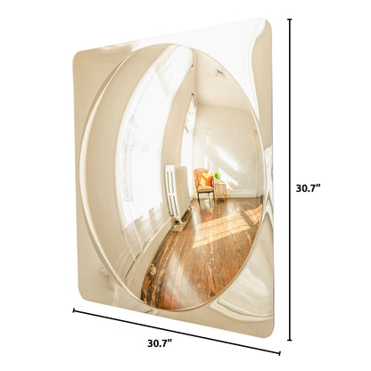 Sensory Wall Toddler Mirror - Giant - 1 Bubble